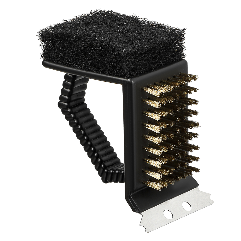 Щетка для чистки мангала 3 в 1 тм GRILLBOOM - #1