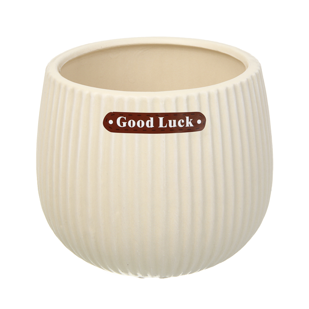 Кашпо тм INBLOOM, 10х10,5см, керамика - #4