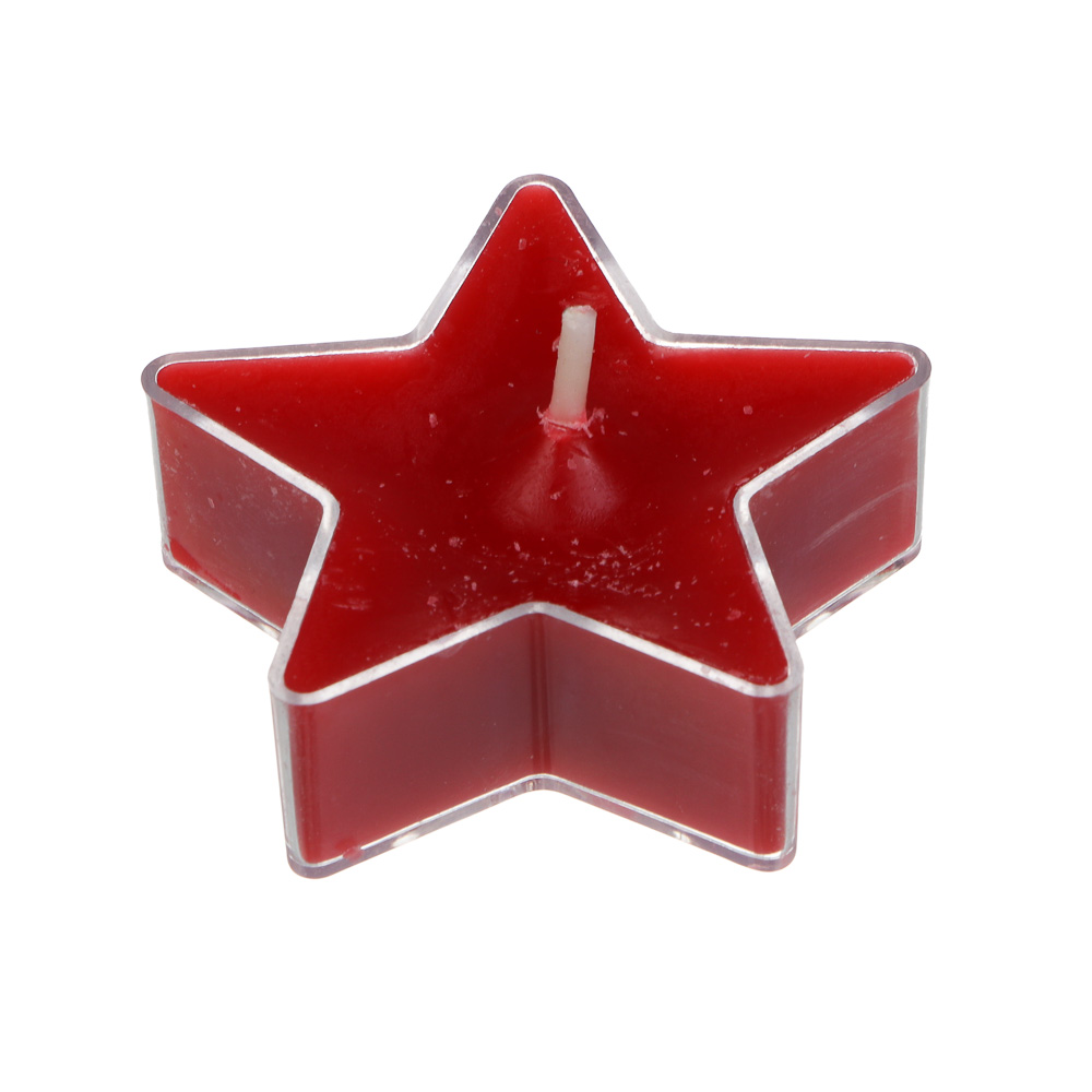 Свеча чайная тм LADECOR 5х4,5х2 см, парафин, воск, пластик, 6 видов - #2