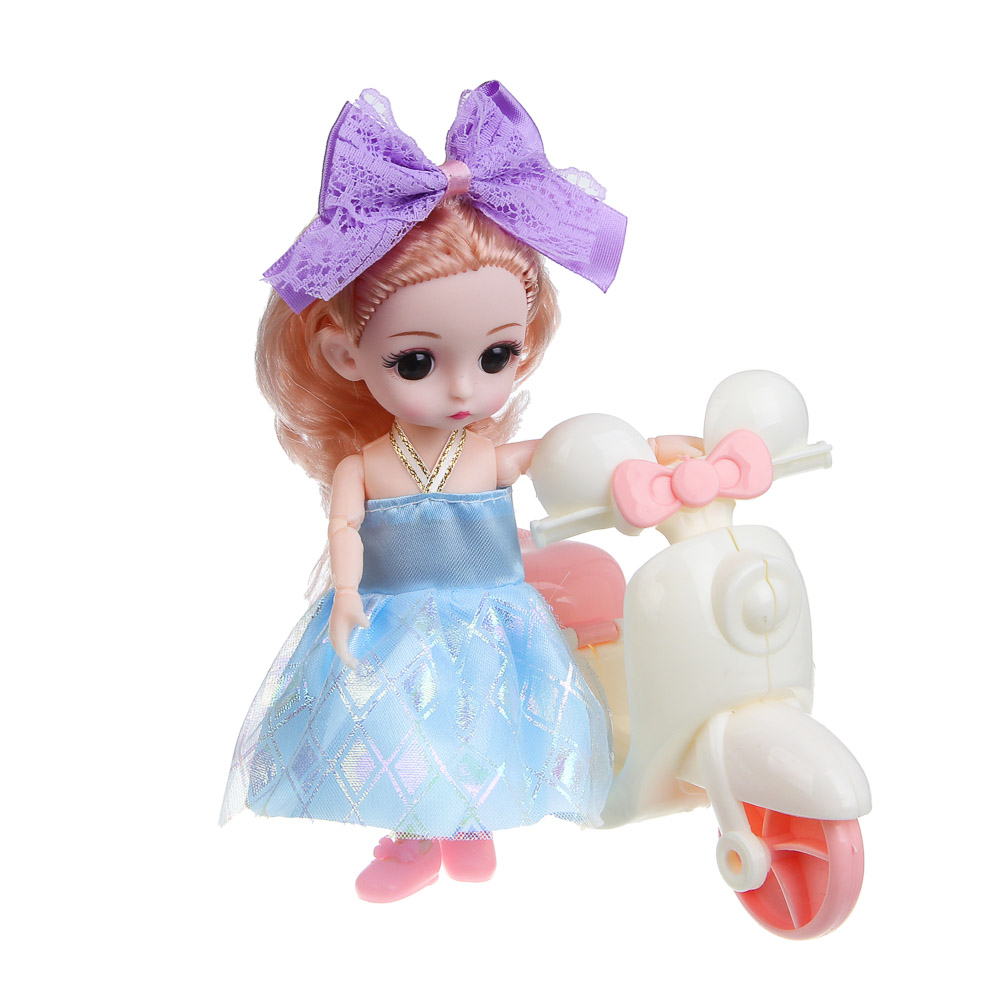 ИГРОЛЕНД Кукла 15 см с акс. и питомцами, PVC, PP, ABS, 45х8х24 см - #4