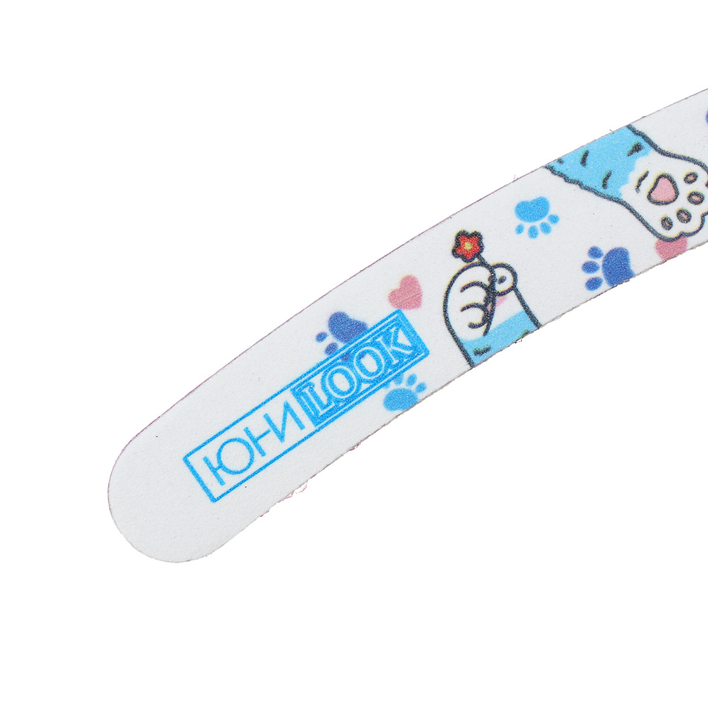 Пилка шлифовальная тм ЮL2-х сторонняя, 100/180 грит, ЭВА, пластик, 17,8 см, 2 формы - #4