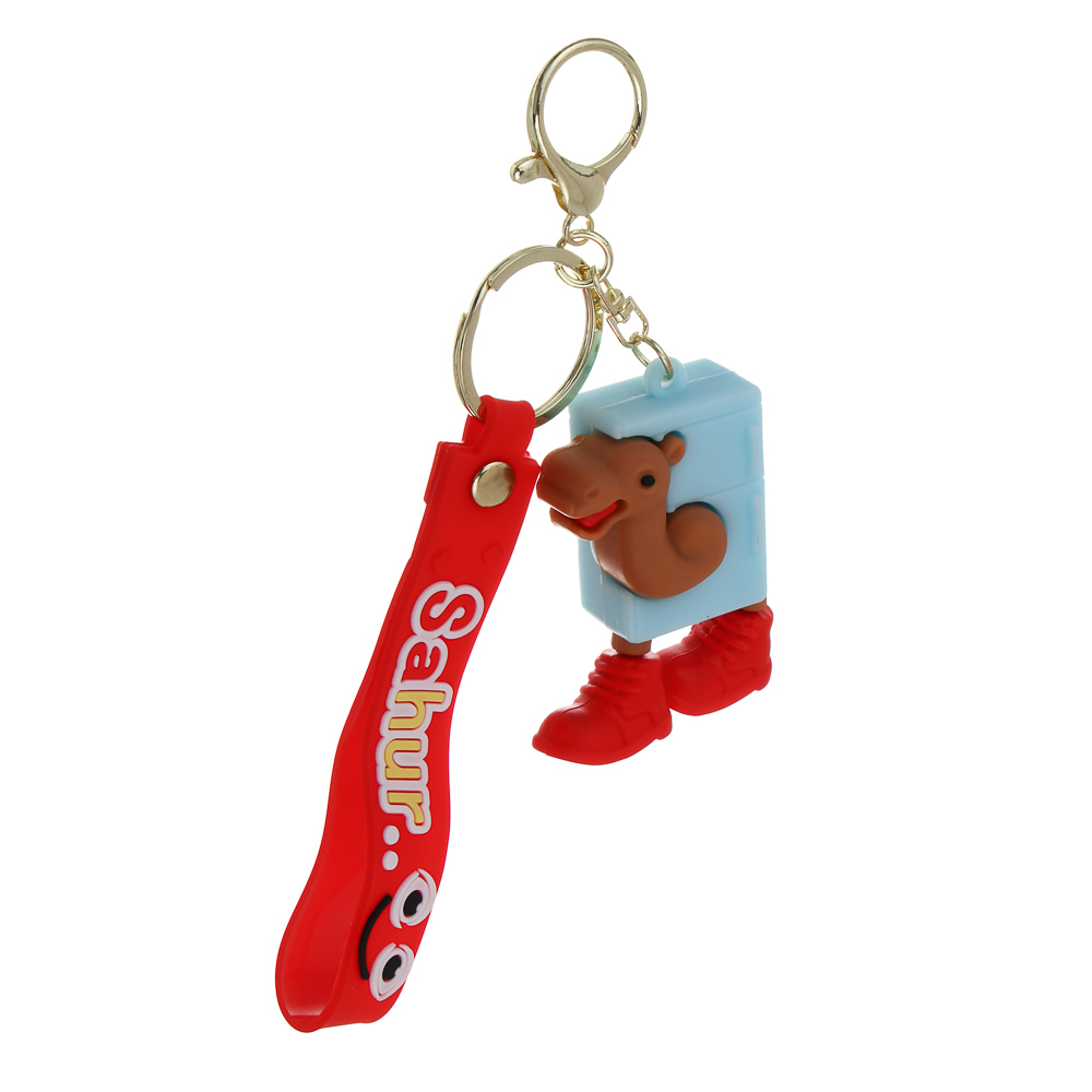 Брелок с игрушкой, 6х8 см, полипропилен, 9 дизайнов - #5