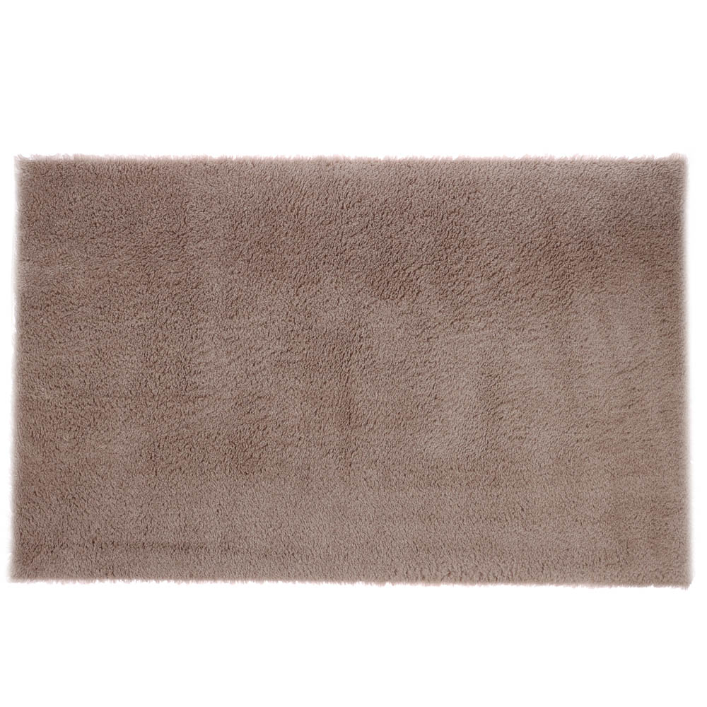 Коврик плюшевый 50х80 мокко 05 - #1