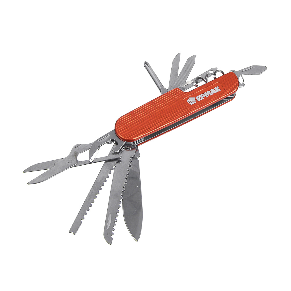 Нож перочинный тм ЕРМАК, 15см, многофункциональный, нержавеющая сталь - #3