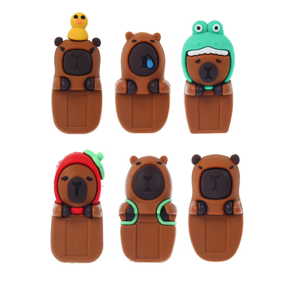 Игрушка сюрприз фигурка на телефон, компьютер , PP, 2,5х2,5х10,1см, 7 дизайнов - #2