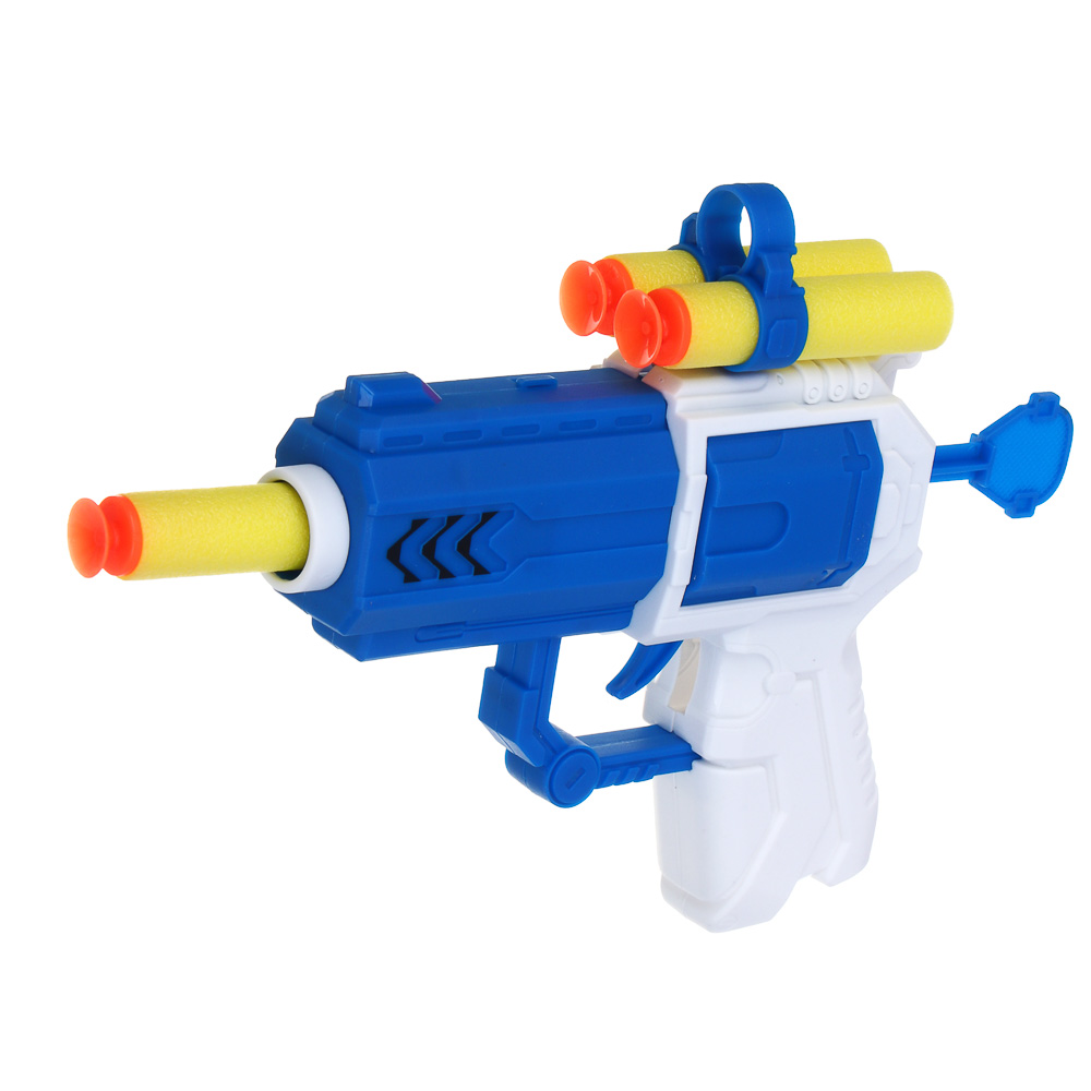 ИГРОЛЕНД Пистолет "Суперстрелок" с присосками 3 шт, PP, EVA, 15х4х26,4 см, 2 дизайна - #8