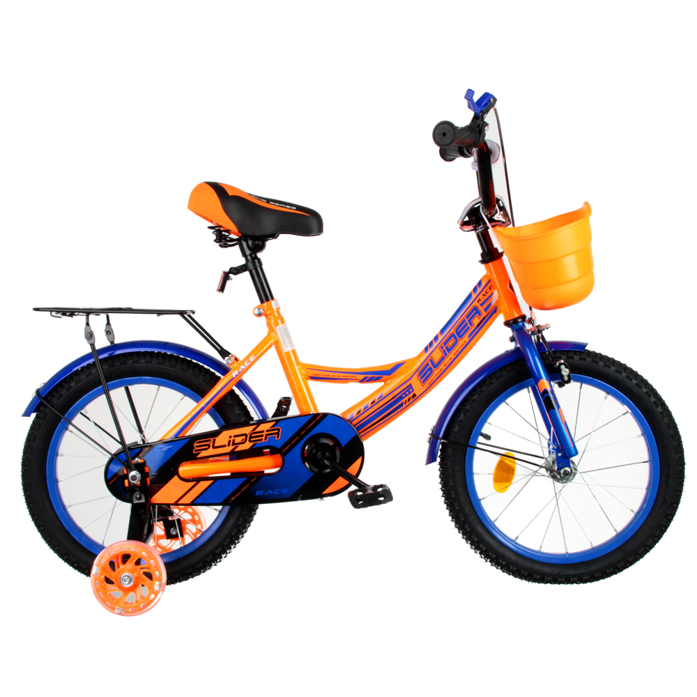 Велосипед детский двухколесный Slider Race 16", оранжевый - #2