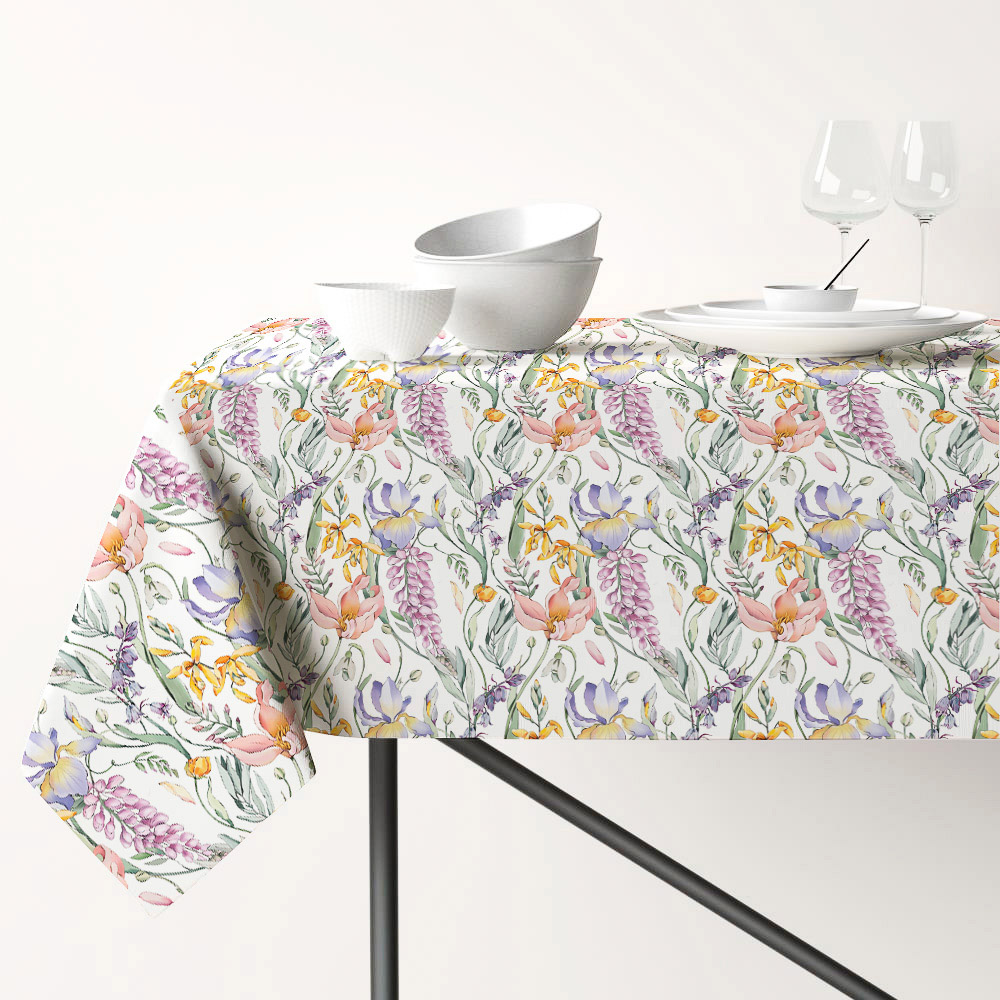 PROVANCE Ботаника Скатерть текстильная, 140х230см, 100% полиэстер, 2 дизайна - #1