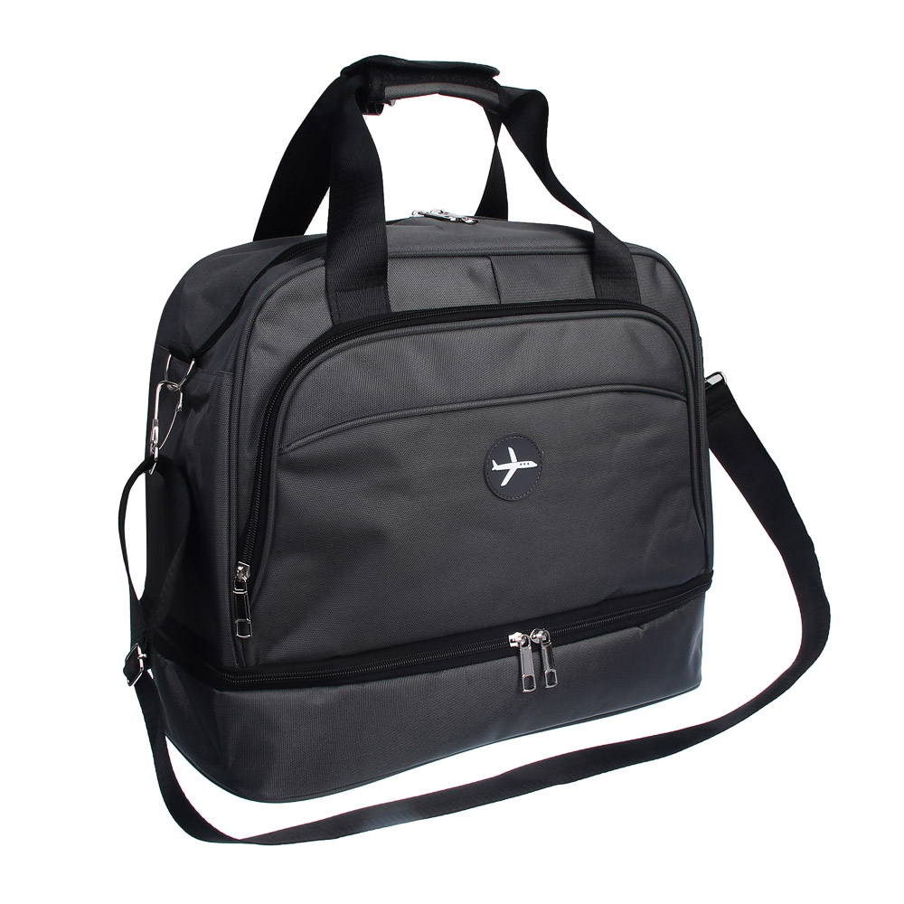 Сумка дорожная с отделением для обуви тм ЮL, полиэстер, 40х33х20см, 2-3 цвета - #4