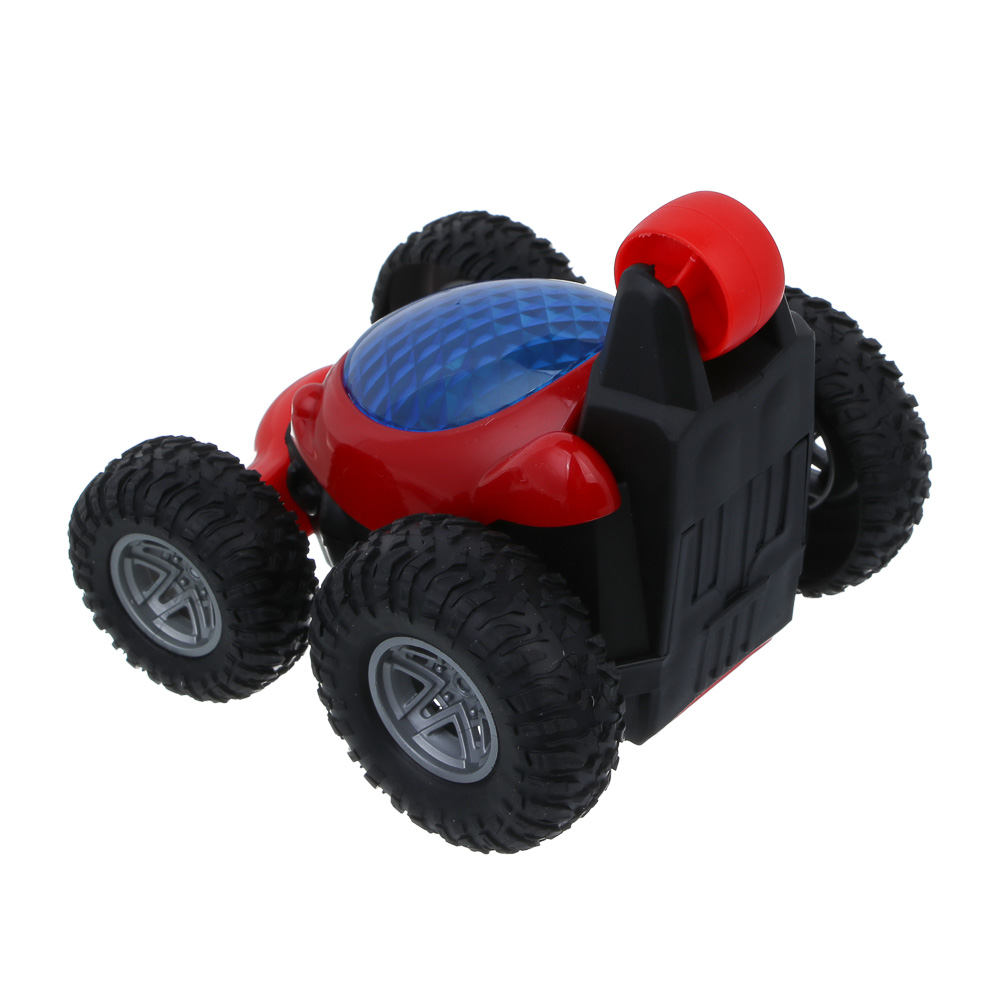 ИГРОЛЕНД Машина радиоуправляемая "Мега трюк", 4х кан., свет, 4АА, ABS, 16х11,2х11,5см, 4 дизайна - #8