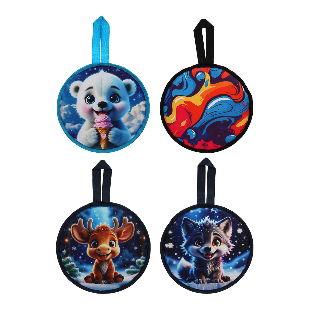 BY SPORT Ледянка мягкая, вспененная, диаметр 37см, оксфорд 600D, PVC, ППЭ, МИКС - #1