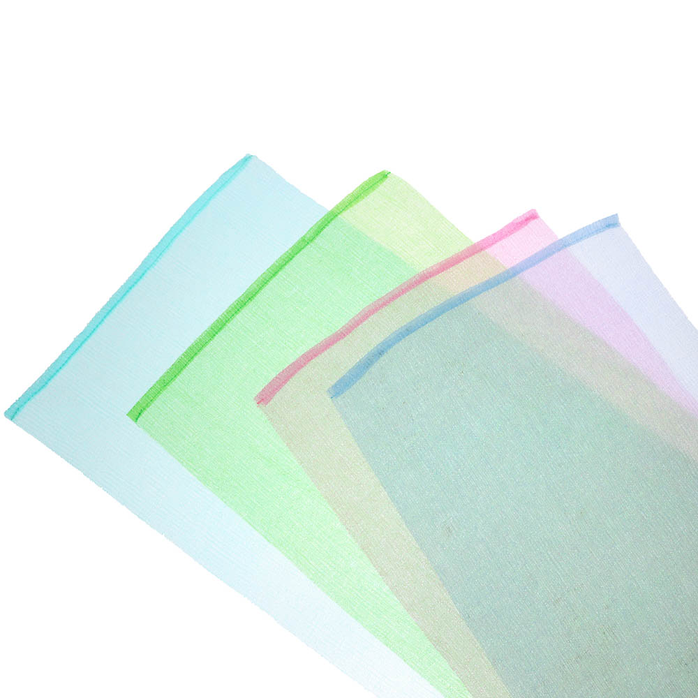 ЮL Мочалка пилинг японская средней жесткости, нейлон, акрил, 30х90см, 4 цвета - #7