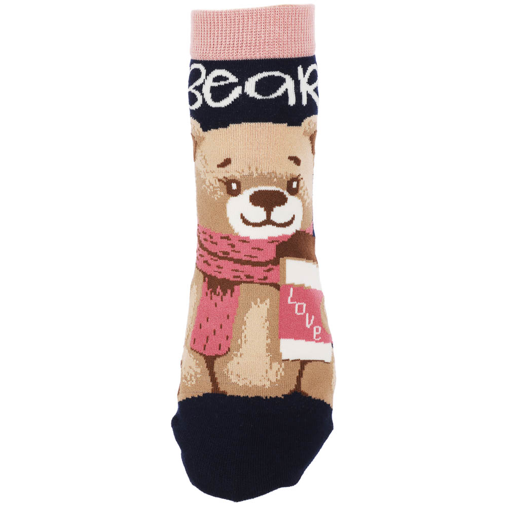 Носки универсальные с рисунком, тм Turkan, р. 36-41, 90%хлопок, 8% п/а, 2%лайкра,разноцветные - #2