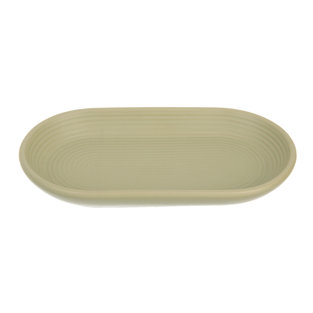 Подставка для набора в ванную комнату тм VETTA Монтана, доломит, оливковый, 16,5x9,2x2,5см - #3