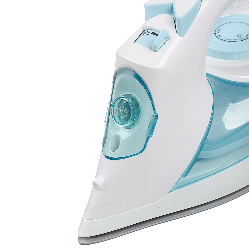 LEBEN Утюг 2600ВТ керам, антинакипь антикапля шнур 2,2м, бел - #2