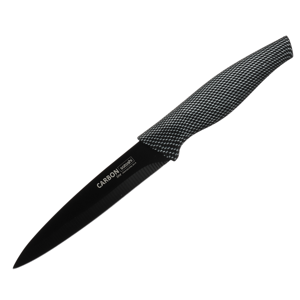 Нож кухонный универсальный SATOSHI "Карбон", 12,7 см - #1