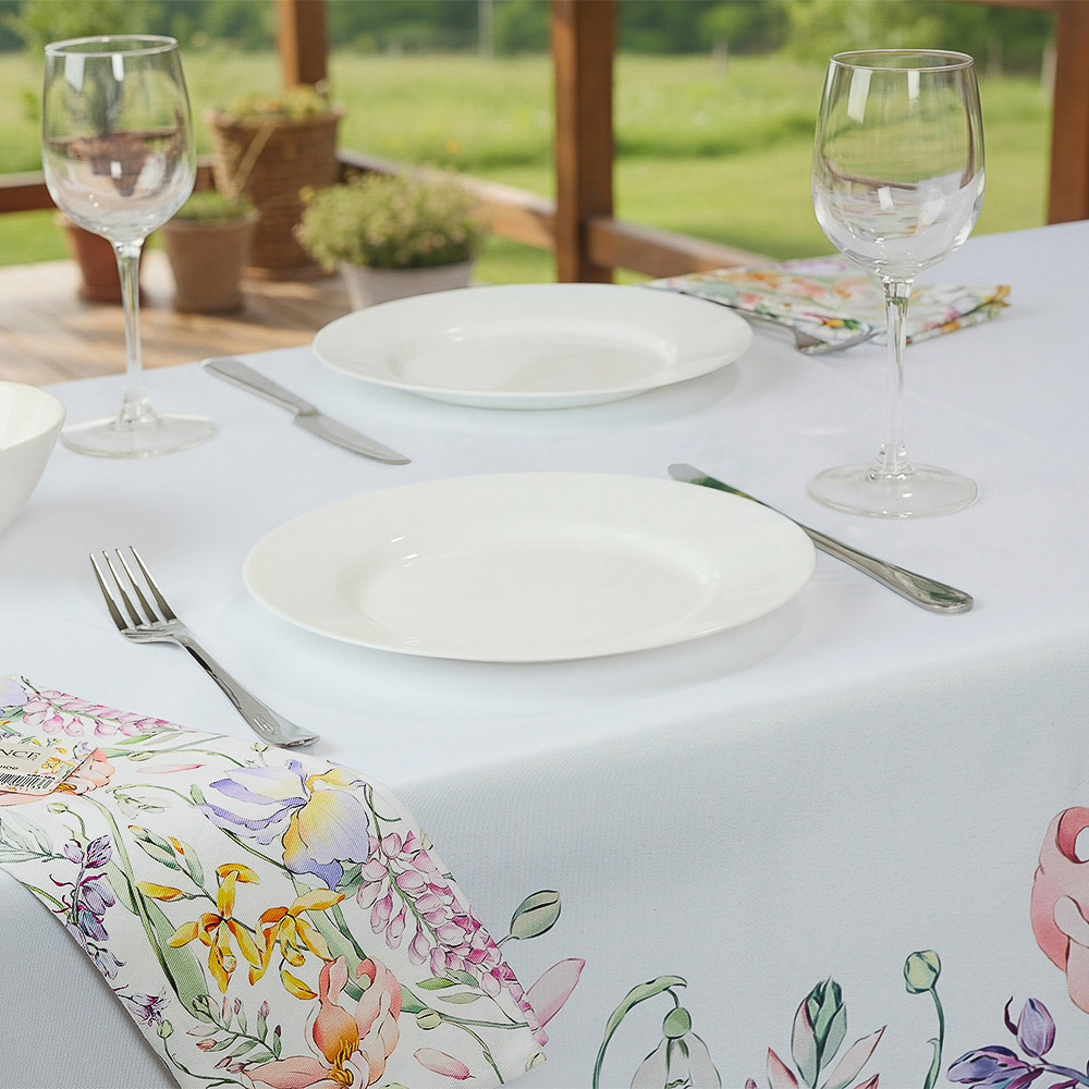 PROVANCE Ботаника Скатерть текстильная, 140х230см, 100% полиэстер, 2 дизайна - #12