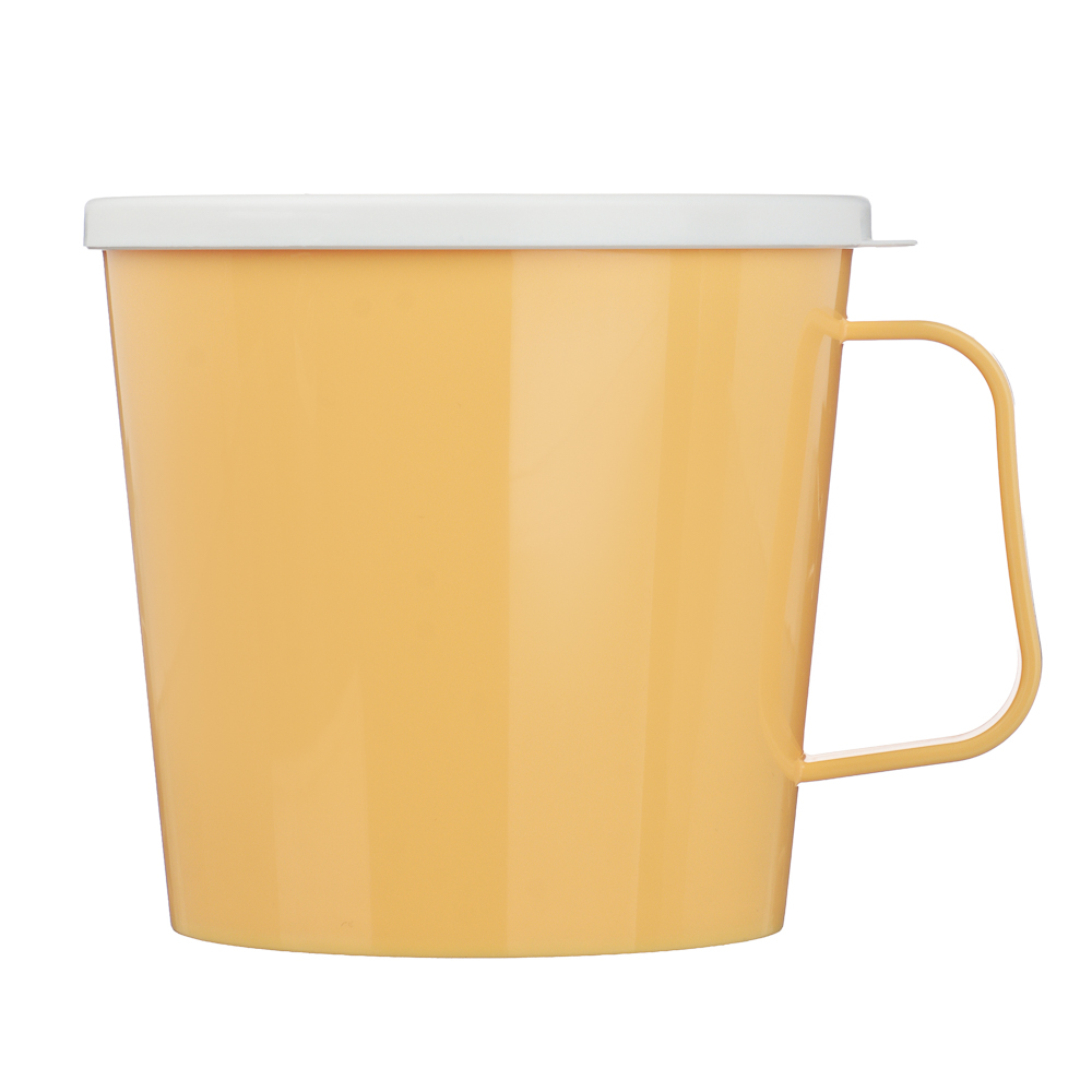 Ботаника Кружка с крышкой 750мл, пластик, 3 цвета - #3