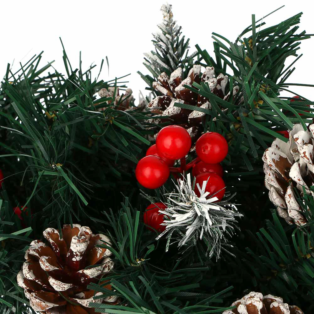 СНОУ БУМ Лапник/Сваг с декором Д 60 см Ш 30 см, ПВХ, 26-96 - #3