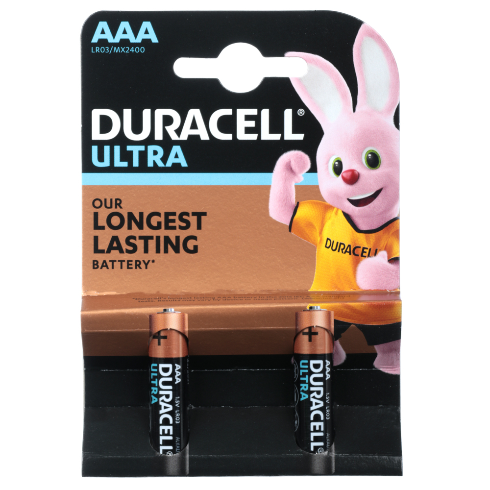 DURACELL Ultra Батарейки 2шт, тип AAA, BL - #1