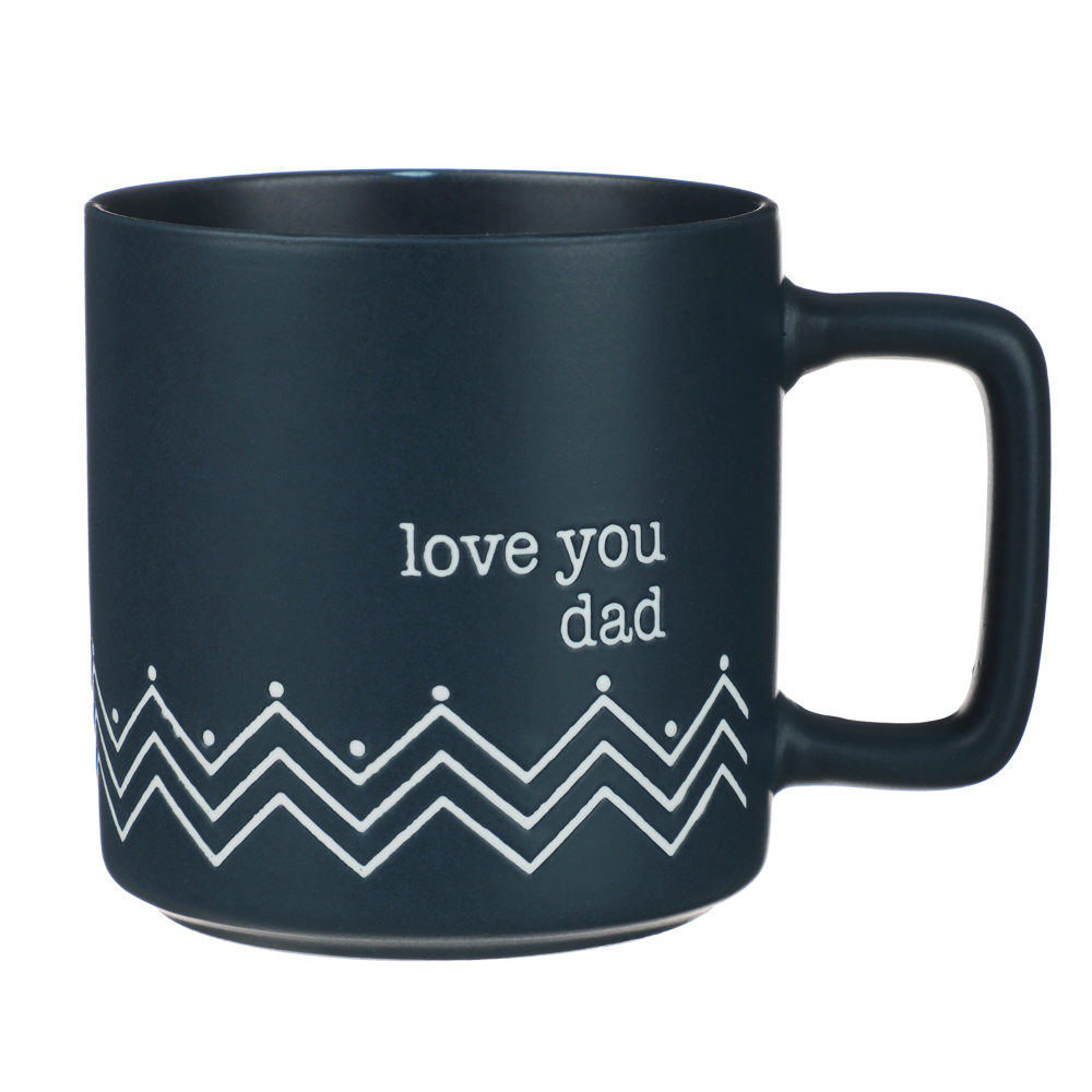 Кружка тм MILLIMI Графика, 350мл, фарфор, 3 дизайна - #2