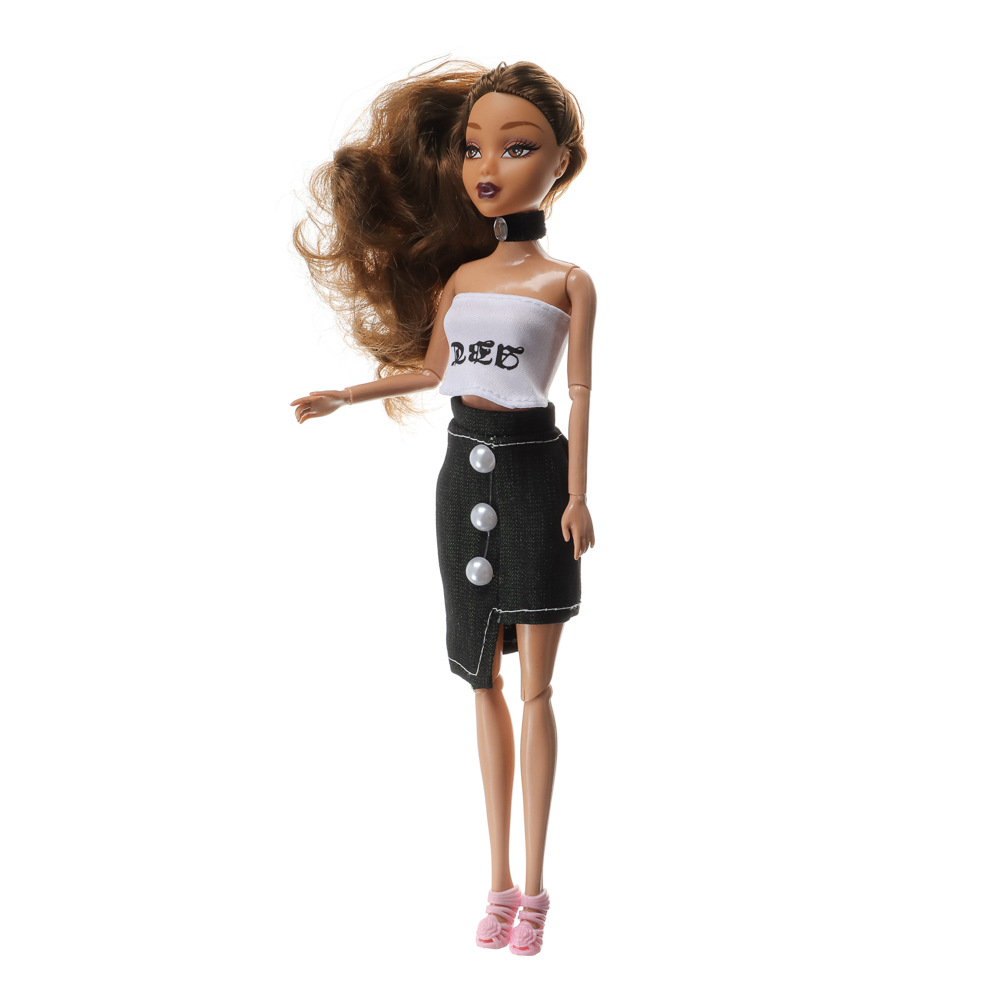 ИГРОЛЕНД Кукла стильная 30 см, PVC, PP, 12,5х5х32,5 см, 4 дизайна - #28