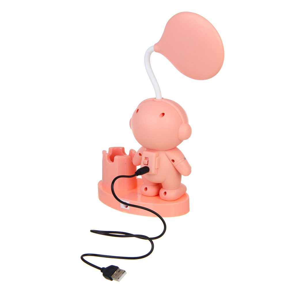 Светильник LED 3 в 1 "Астронавт", USB, АБС пластик, 13х7,5х30см, 3 цвета - #8
