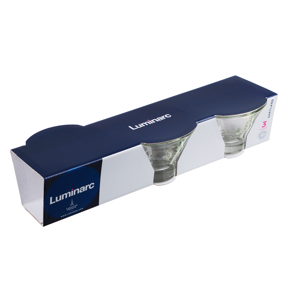 Набор креманок Luminarc "Шетланд", 3 шт, 275 мл - #3