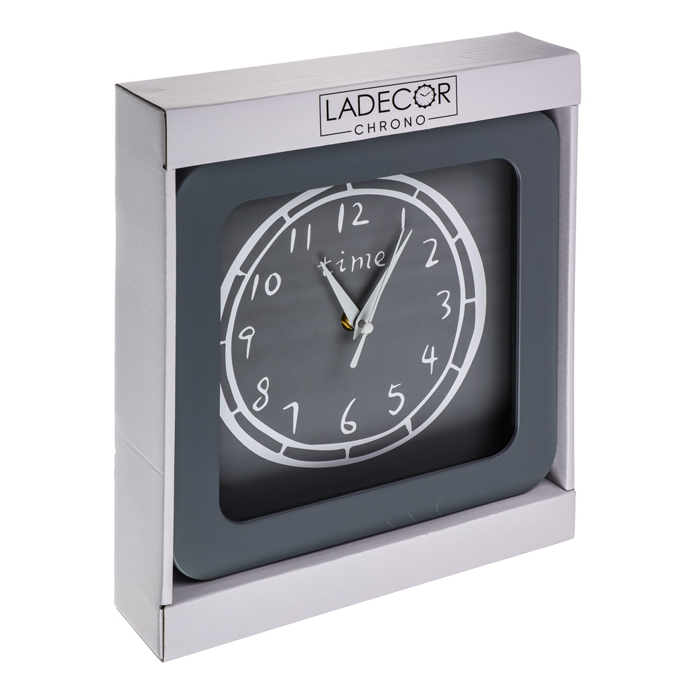 LADECOR CHRONO Часы настенные, пластик, стекло, 23см, 2 дизайна, ЧН-22 - #10