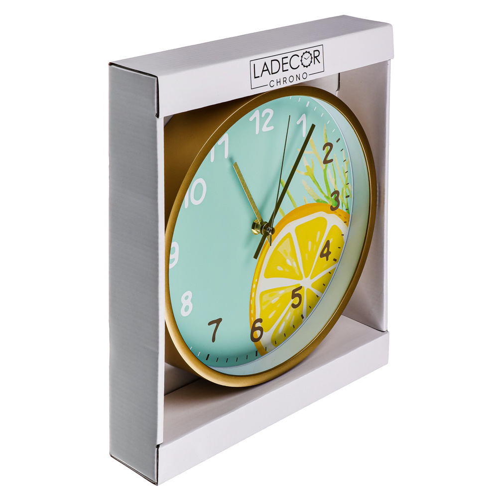 Часы настенные Ladecor Crono, 25 см, 2 дизайна - #10
