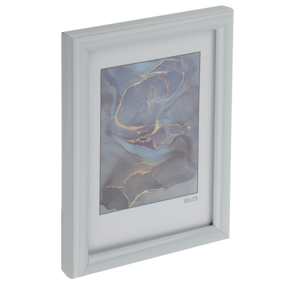 Фоторамка, 10x15 см, пластик, Радуга белый - #2