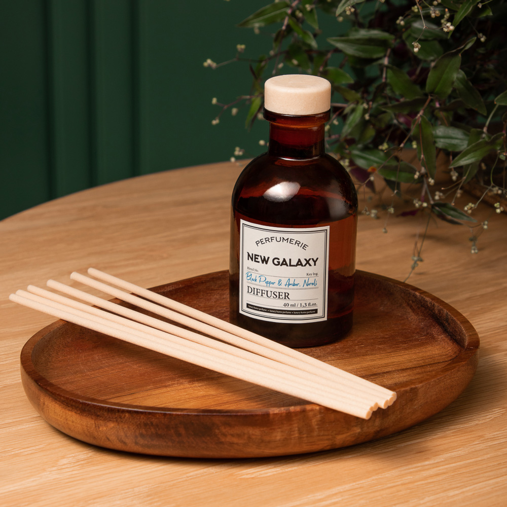 NEW GALAXY Диффузор Perfumerie, Black Pepper & Amber, Neroli, 40мл - #11