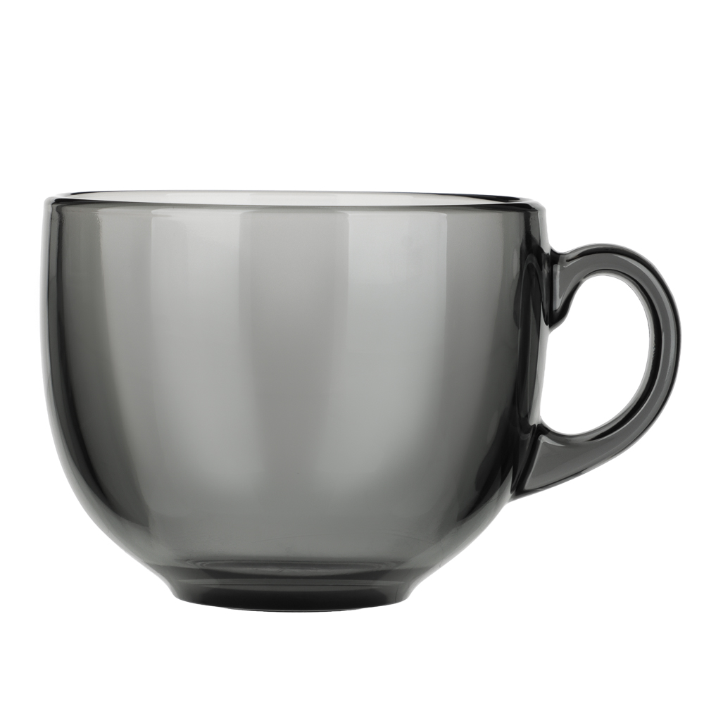 ОСЗ Кружка-бульонница 500мл, графит, стекло - #1