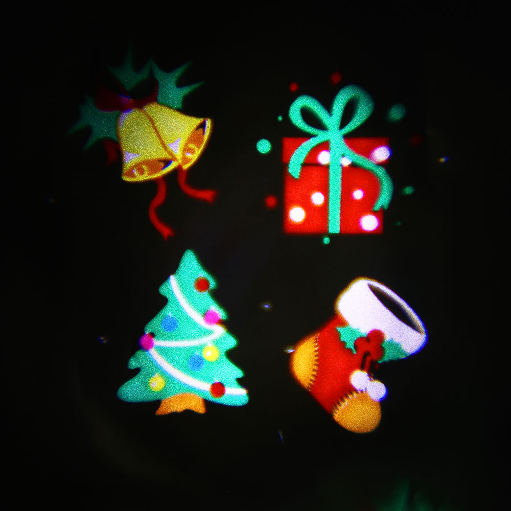Проектор Сноубум "Рождественский калейдоскоп", 2 насадки - #5