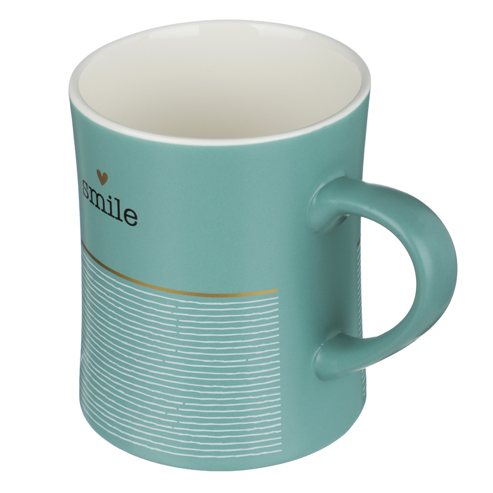 Кружка Графика тм MILLIMI, 440мл, 4 дизайна, фарфор - #3