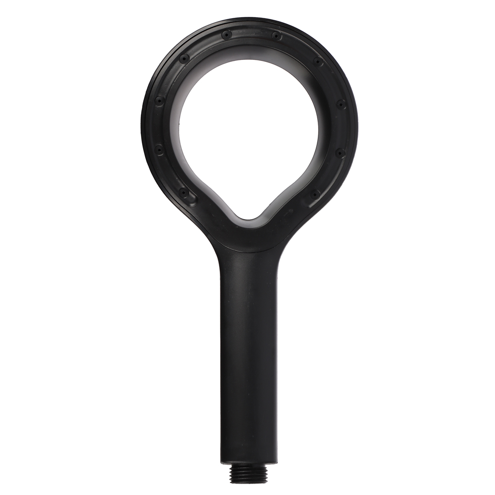 Лейка для душа, 1 режим, 120мм, черный - #2