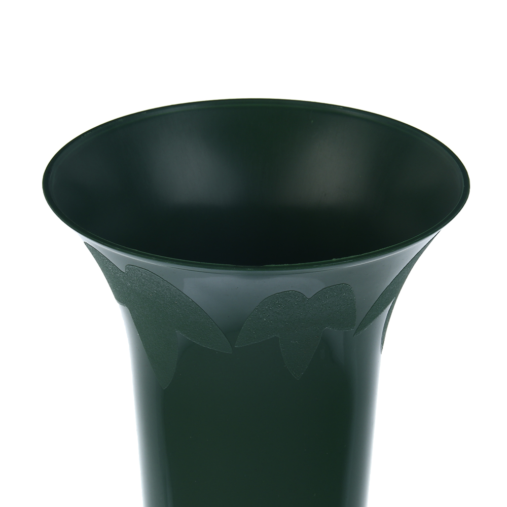 Вазон ритуальный с колышком тм INBLOOM, 11.5х30.5 см, РР - #4