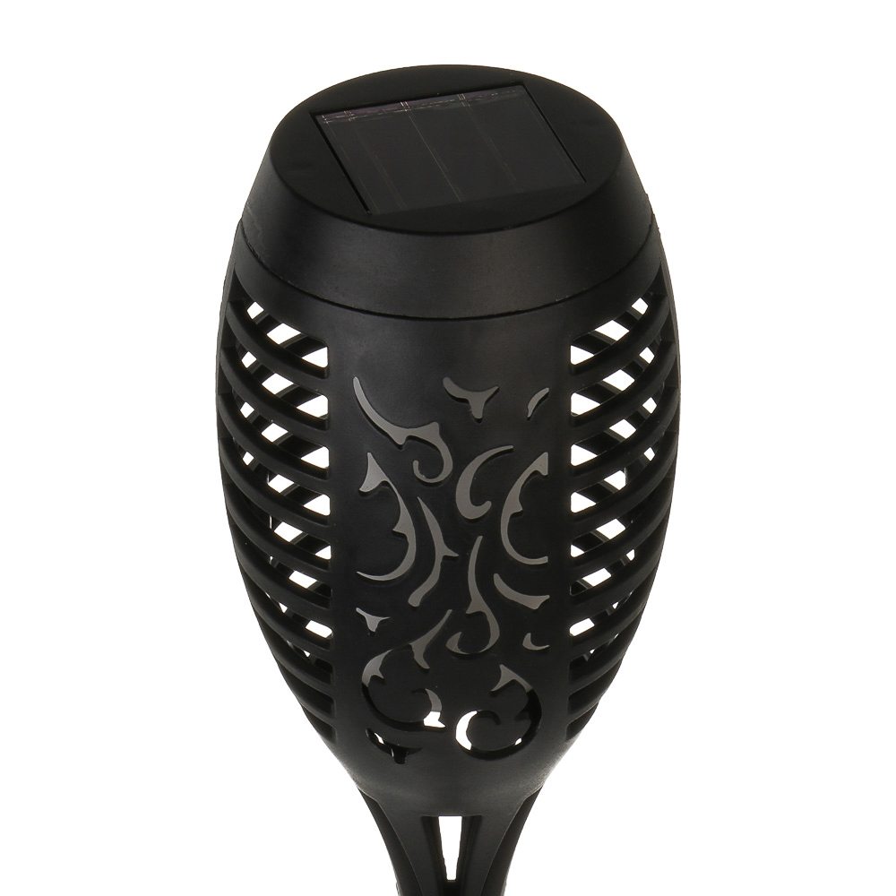 Светильник сад.на солн.батар.тм INBLOOM, 7.5х51см, 12LED, шамп.(пламя), 2/3AAA200mAh Ni-MH, 1реж.,PP - #2