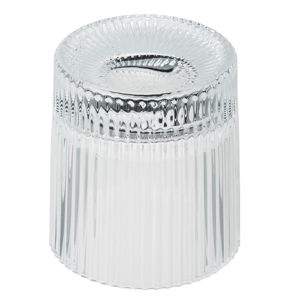 MILLIMI Набор стаканов 6 шт, 300 мл, стекло, рифленый - #5