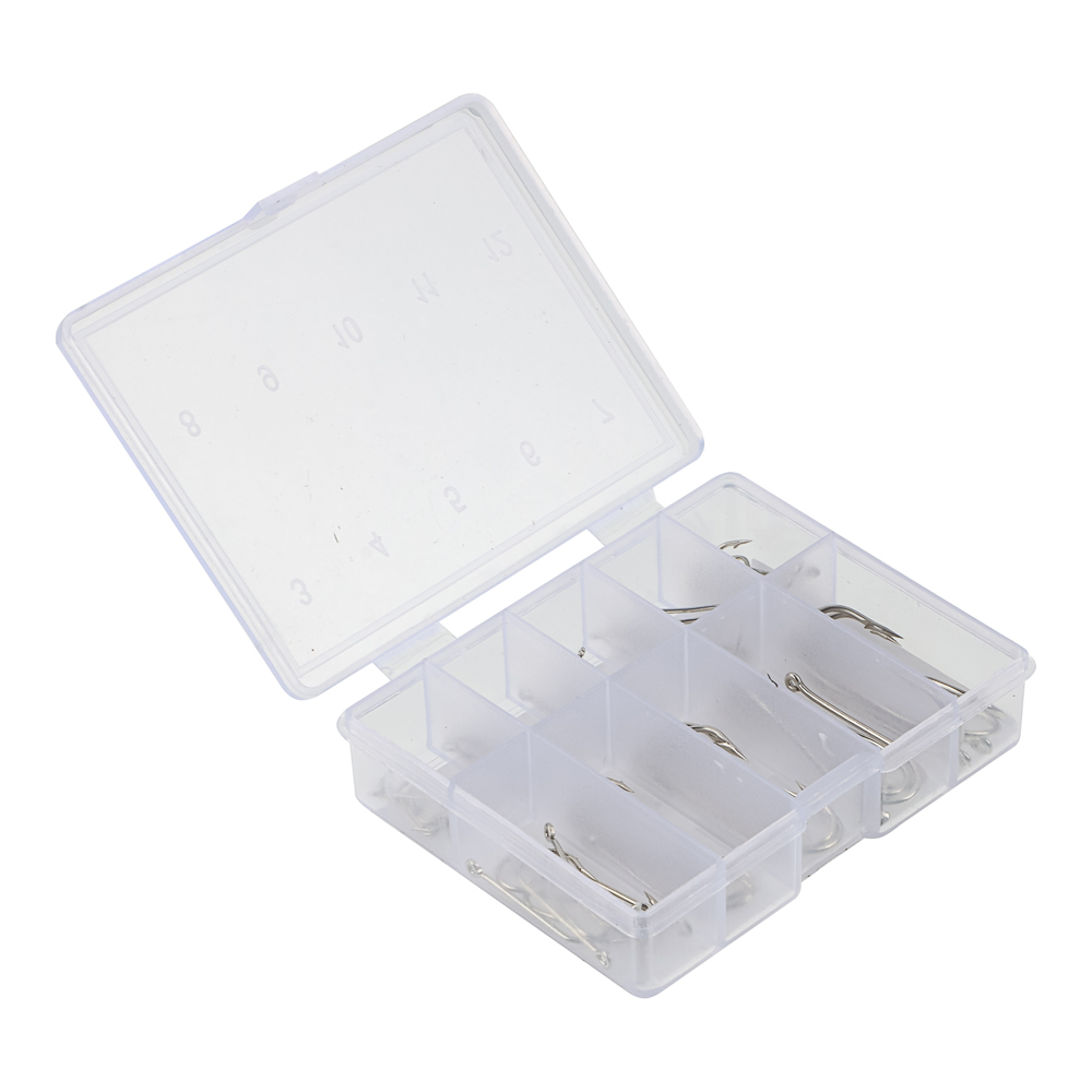 Набор крючков тм AZOR FISHING, 50шт, металл, черные, золотые - #3