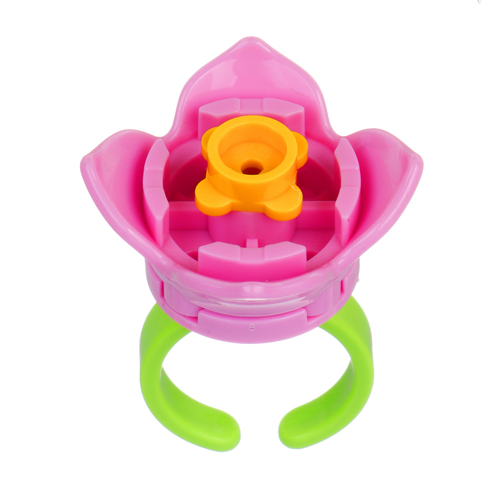 ИГРОЛЕНД Конструктор "Собери колечко", 12 деталей, PP, 6,5х3х9 см, 3 дизайна - #6