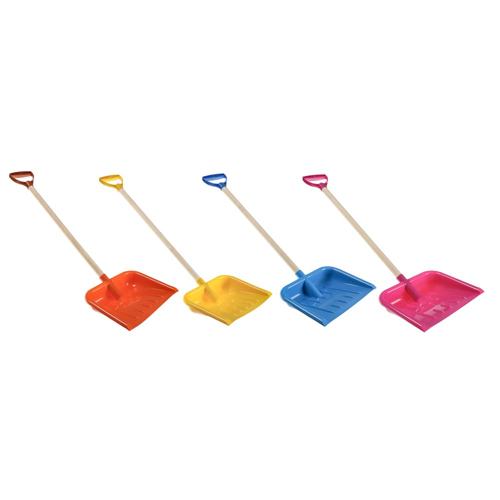 Лопатка пластмассовая с деревянным черенком 80см, РДП80 - #1