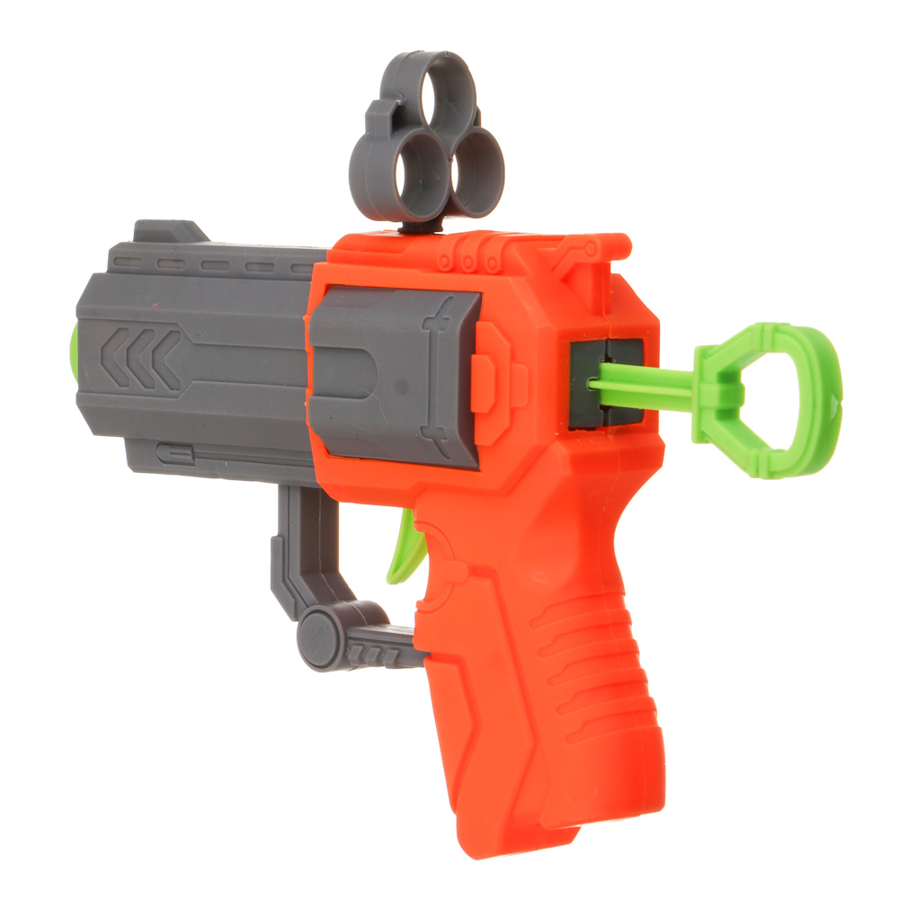 ИГРОЛЕНД Бластер с шариками и мягкими пулями, PP, 15х3,5х26 см, 2 диз - #8