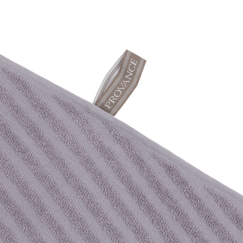 PROVANCE Линт Полотенце махровое, 100% хлопок, 70х130см, светло-серый - #6