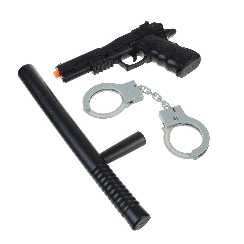 ИГРОЛЕНД Игровой набор оружия "Военная полиция", PP, PVC, 18x56x3см, 3 дизайна - #4