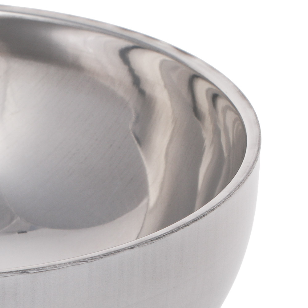 Миска походная с двойными стенками тм РУССО ТУРИСТО, 14,5 см, 201-я нерж.сталь - #3