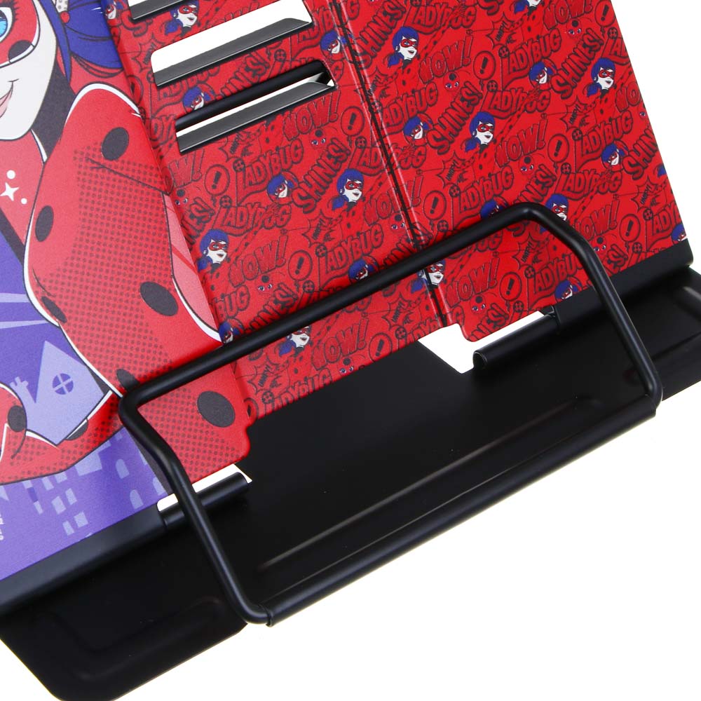 Ледибаг Подставка для книг, для А5, 20х15,5х19см, металл с цветной печатью, пакет, серия "Кор" - #2