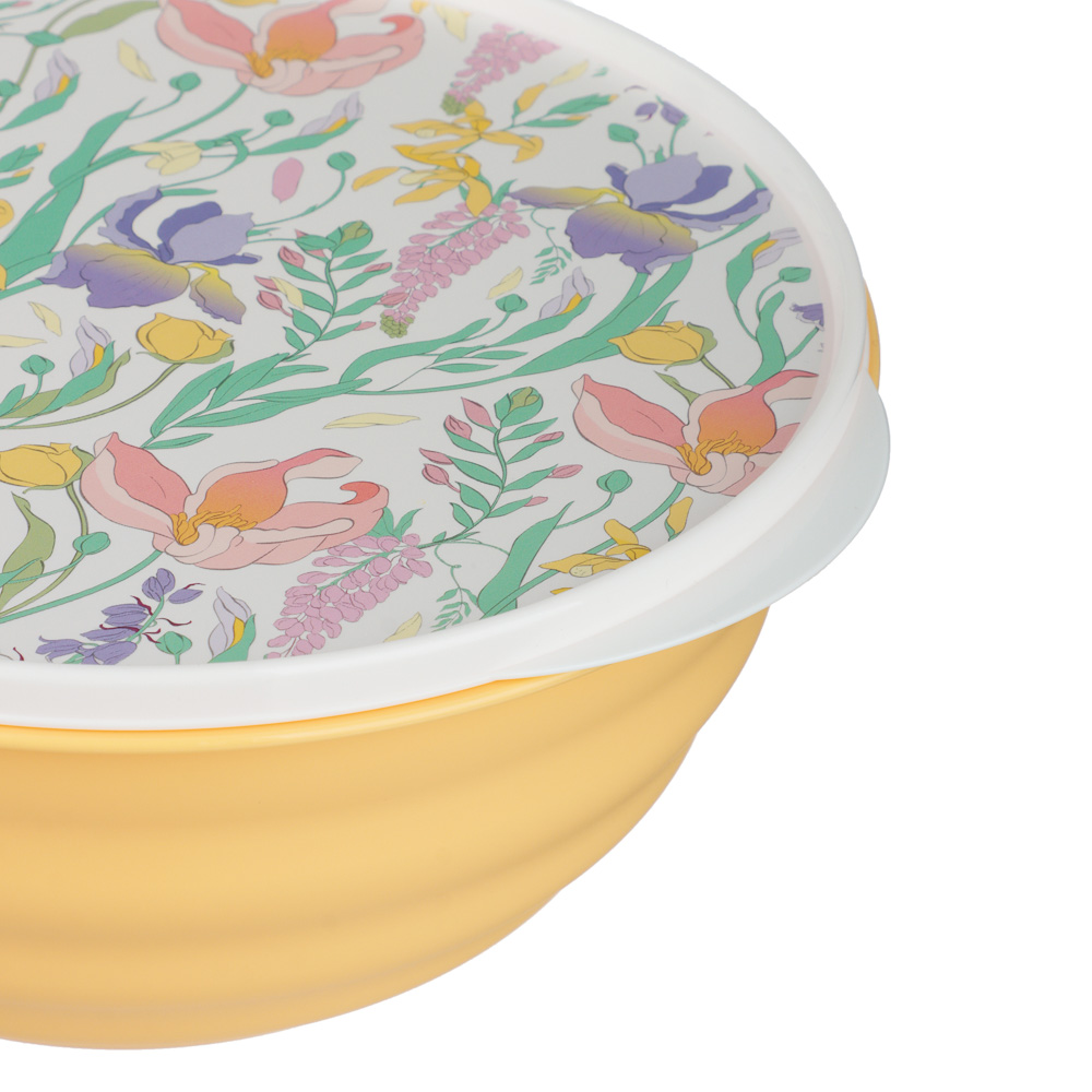 Ботаника Миска Latina 2,1л с крышкой, пластик, 3 цвета - #3