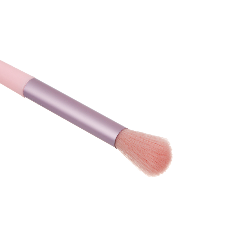 Набор для визажа 5 шт (спонжи 2 шт, кисти 3 шт) тм ЮНИLOOK, ЭВА, ПУ, пластик, нейлон, 3 цвета - #10