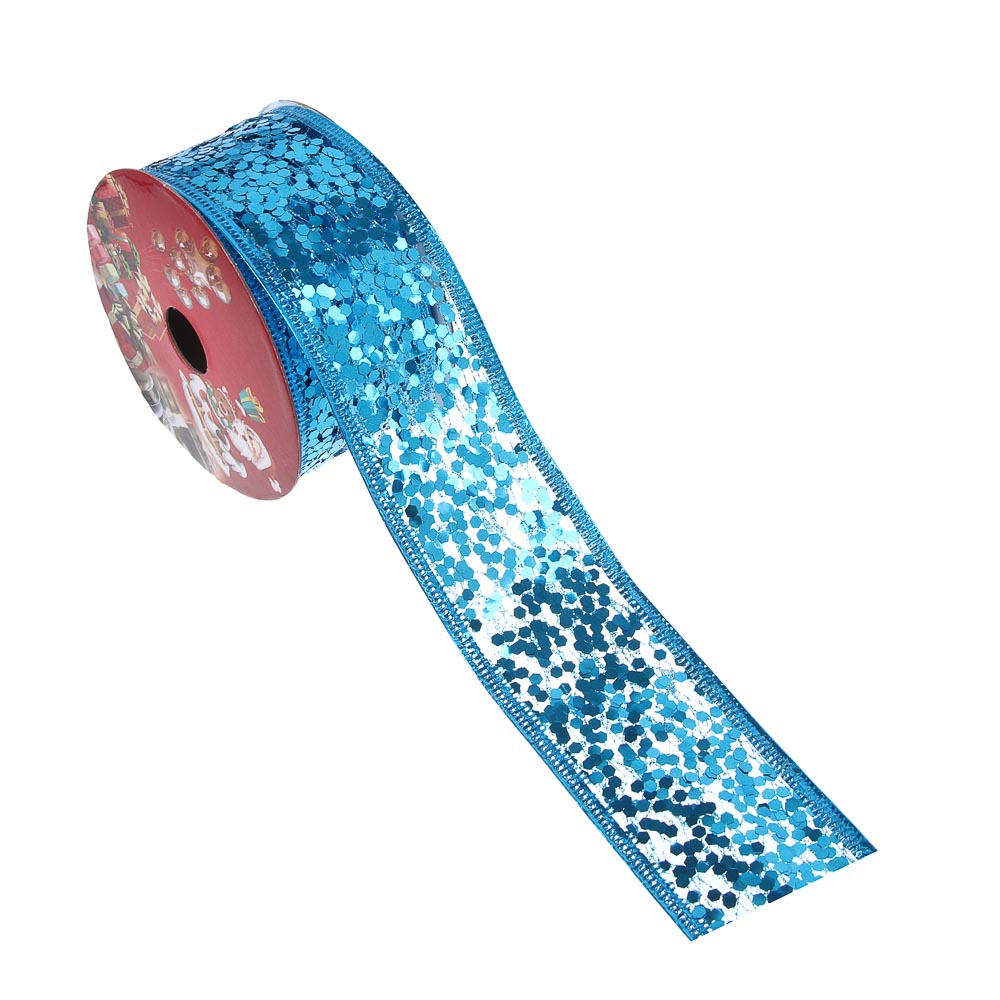 Лента для подарков, 3,8 см x 2,7 м, полиэстер, микс 24 шт. - #3